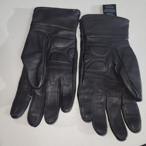 Harley-Davidson Mens Black Leather Riding Gloves 2XL - Picture 5 of 9